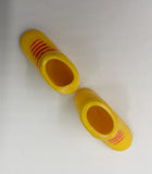 10031 - T - Vintage Barbie Doll Accessories - High Top Yellow Shoes - Box 31