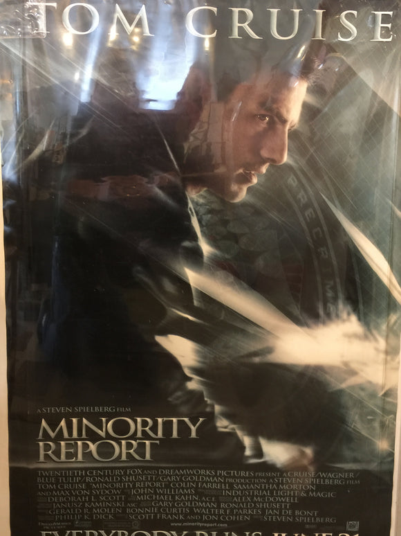 10135 - C - Movie Poster - Minority Report - Starring Tom Cruise