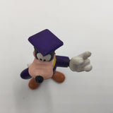 10175 - C - Vintage Goofy Graduate (PVC) Figure - Purple Cap & Gown - Box 34