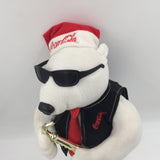 10476 - C - Coca-Cola Bear Playing Saxophone - Plays Rockin' Around the Christmas Tree - Box 40