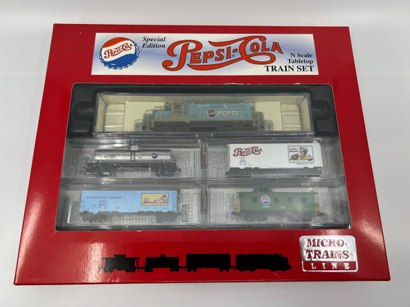 10762 - T - N-Scale - Pepsi Cola Train Set - Micro-train Line - New in Box - Fantastic Set