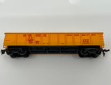 10777 - T - HO Scale - Union Pacific - Matua Gondolas - X-159 - Yellow with Red Graphics - 6 1/2" x 1 1/2" x 1 1/8" - Box 9
