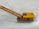 10778 - T - HO Gauge / Scale - Crane Unit - Yellow With Brown Stripe - Fits on Flat Car - Box 9