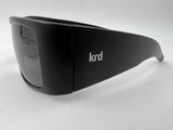 10841 - AP - Sunglasses - KRD - Black with Dark Lens - Shaded Sides - Box 42
