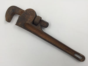 9775 - TO - Vintage Antique 10" Pipe Wrench - Fuller Brand - Super Quality - Box 21