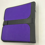 10988 - H - Mead - Five Star Sport 3-Ring Binder - Cloth/Vinyl - New - Purple/Black - Box 22