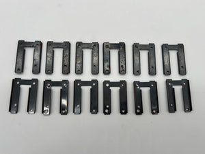 10790 - T - Lionel - Cat. 110 - Trestle Clips - 1-Package of 12 - 1-Package of 9 - Metal - Used GC