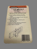 10065A - AS - Spring Tension Roller Assembly - Patio Screen Doors - Housing Size: 2-1/2" x 3-1/4" x 5/16" - Box 10