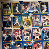 10251 - C - Topps Baseball Cards - 1989 - Un-Cut Sheet - 132 Cards