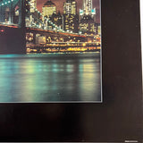 8627 - A - Litho - "Reflections" - New York City With the Twin Towers as a Perfect Centerpiece -  - Litho BV292 - 1998