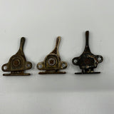 9949a - V - Vintage Brass Pressure Sash Lock  - Box 7