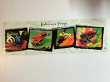 8144 - A - Fabulous Frogs - Lithograph HOT 824 - Photos by Michael Turco - 36" x 12"
