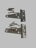 11023E - AS - National 3" Tee Metal Hinges - 2-Pcs - Box 10