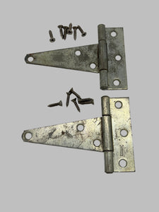 11023D - AS - National 4-1/4" Tee Metal Hinges - 2-Pcs - Box 10