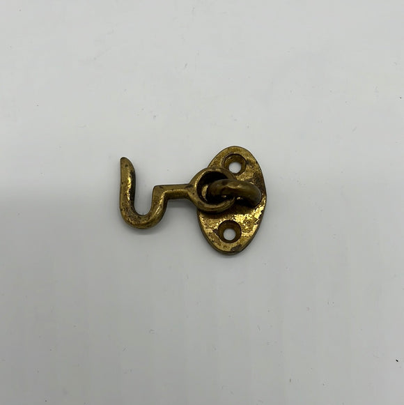 9947 - AS - Hook Latch Lock - Solid Brass - Box 8