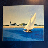 8769 - A - Litho - Sailboats - Edward Hopper - ARV739 - 2001