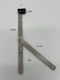 9389 - AS - Truth Casement Window Concealed Hinges Slide Arm - Right or Left Hinge New & Used - Box 5