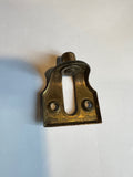 9951 - AS - Vintage Wood Sash Window Vent Lock - Brass - Box 7