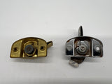 9952 - AS - Chrome & Brass Sash Lock - Minus Strike - Box 7