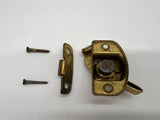 9953 - AS - Brass & Antique Brass Sash Lock and Striker - Box 7