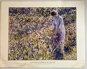 8625A - A - A Sunny Day In The Garden - Litho GCP622