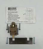 9855 - AS - Patio Door Ventilating Night Latch - "Foot Lock" - Terratone Color - Box 1