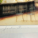 8790 - A - Litho - Garden Image - PHL591 - Jardin Parisien - 36" x 24"