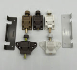 9855 - AS - Patio Door Ventilating Night Latch - "Foot Lock" - Terratone Color - Box 1
