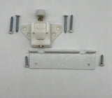 9855 - AS - Patio Door Ventilating Night Latch - "Foot Lock" - Terratone Color - Box 1