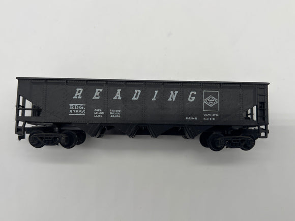 10766 - T - HO Scale - Hopper Car - Reading - RDG 87556 - VGC - Box 9A