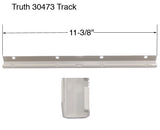 10994D - AS - Truth Metal Casement Track - 30473/30706/30473 - 11-3/8" x 5/8" x 5/16" - 4-Hole - Box 4
