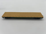 10815 - T - HO Gauge / Scale - Mantua - Great Northern 42953 - Flat Car 1-with Load Frame - 1-Without - 7 5/8" x 1 1/2" x 1 1/8" - Box 9