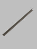 10994E - AS - Beige Metal Casement Track - 14-1/2" x 5/8" x 3/16" - 3-Hole - Box 4A