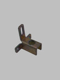 10100 - AS - Lock Bar Keeper - Gliding Patio Door Wall - Brass Metal - Box# 8