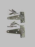 11023E - AS - National 3" Tee Metal Hinges - 2-Pcs - Box 10