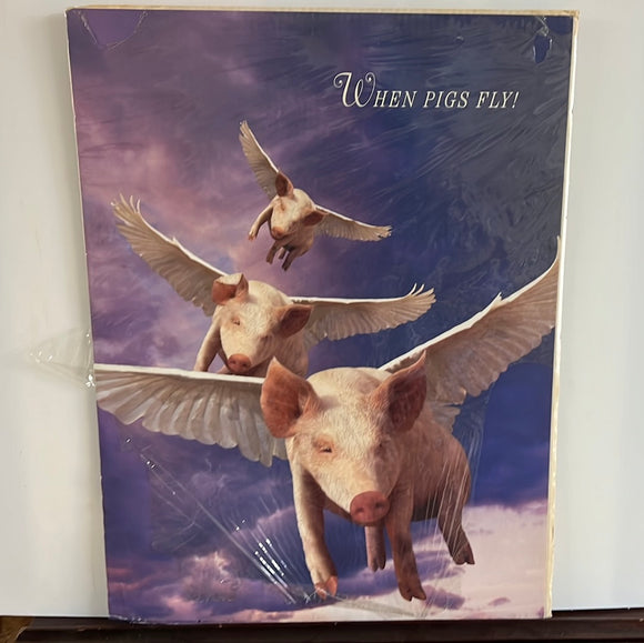 8563 - A - Litho ANF525 - When Pigs Fly - 1996
