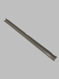 10994E - AS - Beige Metal Casement Track - 14-1/2" x 5/8" x 3/16" - 3-Hole - Box 4A
