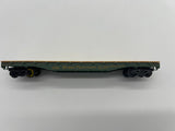 10815 - T - HO Gauge / Scale - Mantua - Great Northern 42953 - Flat Car 1-with Load Frame - 1-Without - 7 5/8" x 1 1/2" x 1 1/8" - Box 9