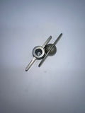 9639 - AS - T-Handle (Butterfly) Crank for Casement/Awning Windows - Champaign - Box 3