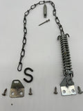 8098 - AS - Storm Door Wind Chain (Link type) Safety Spring - Metal Finish - SD-025