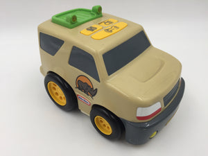 10089 - T - Little Tikes - Safari SUV - Battery Operated - Rhino on Side Door - Box 39