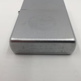 10095 - H - ZIPPO - Brushed Chrome Lighter - Windproof - Made in USA - VGC - Box 34