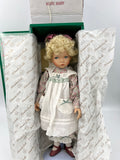 10117 - C - Porcelain Doll - Mary, Mary, Quite Contrary - First Issue 1990 - Limited Edition - In Original Box. - Box 31