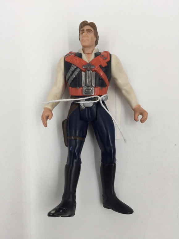 10156 - T - Vintage Star Wars - Hans Solo - Smuggler Action Figure - Kenner - 1996 -Box 41