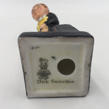 10214 - C - Vintage Royal Doulton Figurine - Dick Swiveller - Dickens Series - Bone China, Made in England - Box 24