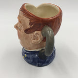 10219 - C - Vintage Royal Doulton Miniature Toby Jug - Fat Boy - A O Rare - Made in England - Box 24