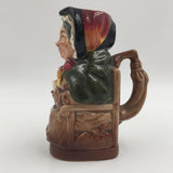 10236 - C - Vintage Royal Doulton Character Jug - Sairey Gamp - Dickens Series - "A" - Box 24