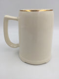 10331 - C - Vintage "Poker Sympathy" Mug / Stein - 22kt Gold Trim - Dogs Playing Poker - Box 33
