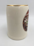 10331 - C - Vintage "Poker Sympathy" Mug / Stein - 22kt Gold Trim - Dogs Playing Poker - Box 33