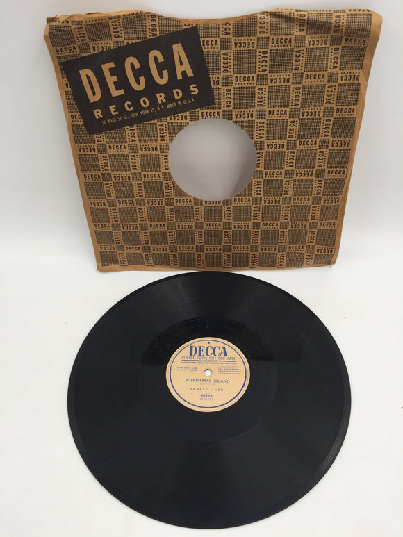10380 - M - Record 78 RPM - Ernest Tubb - Decca Records - Sample Copy - Circa 1950 - Box 23